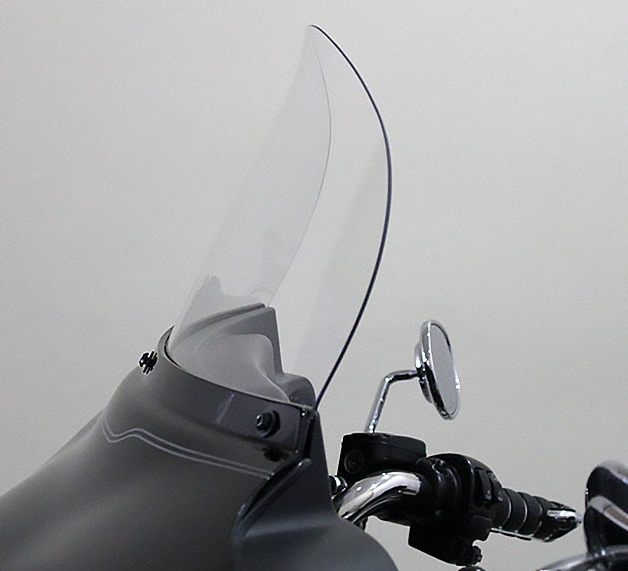 Windshield for HD 1996-2013 for Ultra Classic/Street Glide 9.5" Clear Recurve
